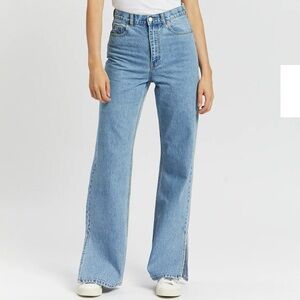 Dr. Denim Light Blue Women's Straight Leg Jeans